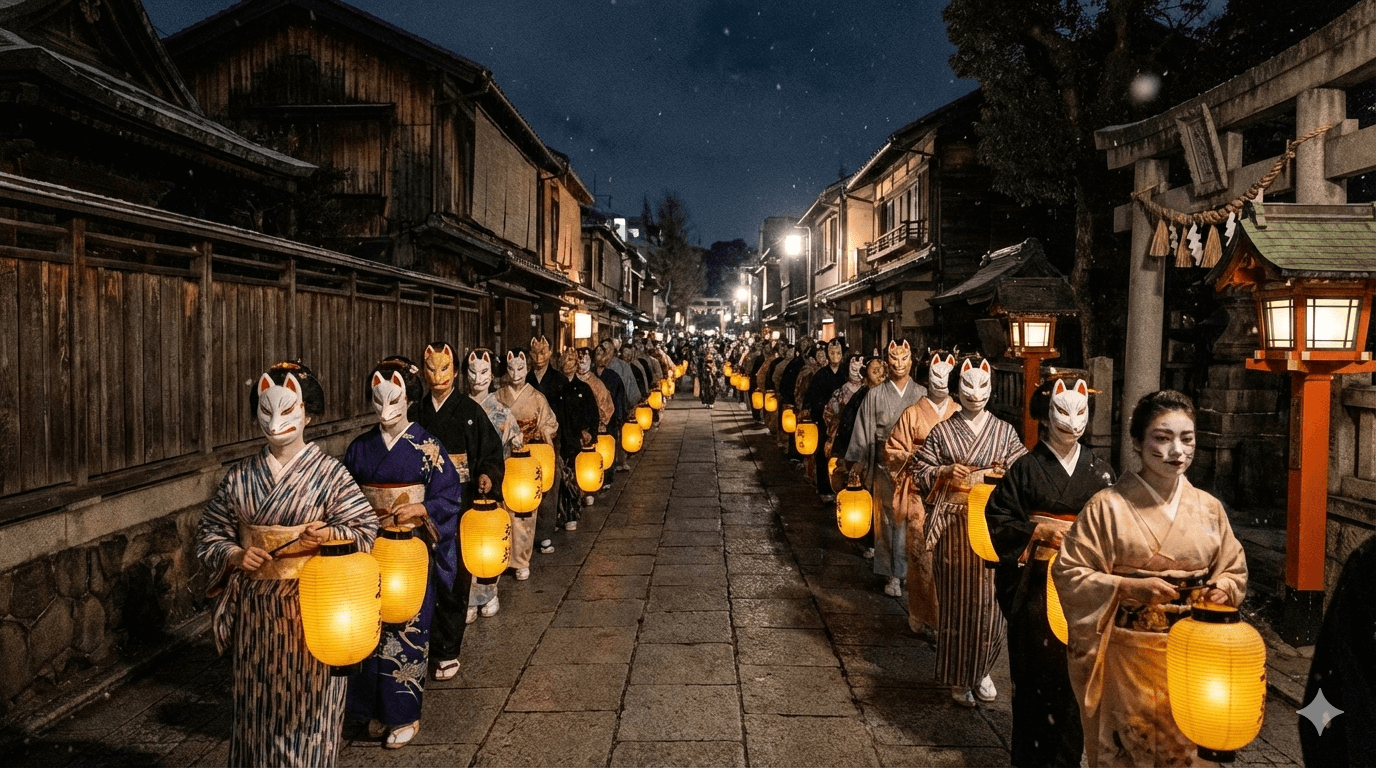 王子 狐の行列2025開催！幻想的な夜の見どころ完全ガイド | 地域情報