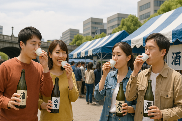 日本橋エリア日本酒利き歩き