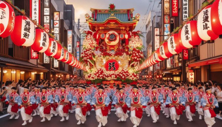 浅草橋紅白マロニエまつり