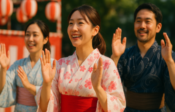 白鳥の拝殿踊りのつどい
