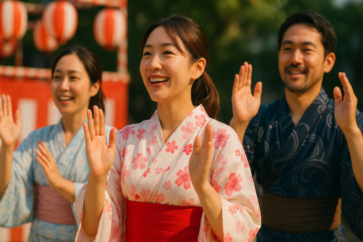 白鳥の拝殿踊りのつどい
