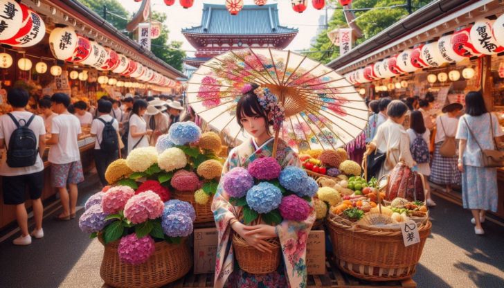 いきいきあじさい祭