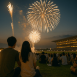 東京競馬場花火