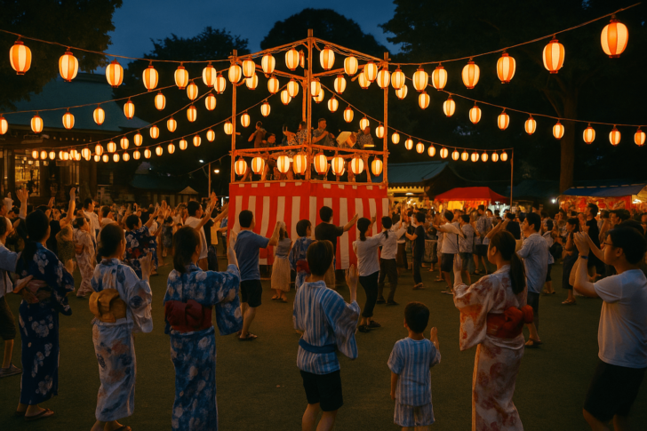 大和町八幡神社大盆踊り会