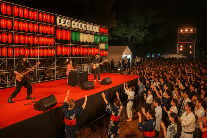 中野駅前大盆踊り大会