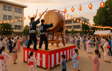 大太鼓盆踊り大会