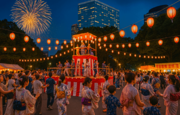 新宿中央公園 夏まつり