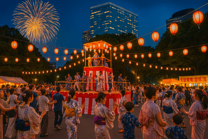 新宿中央公園 夏まつり