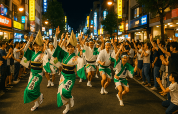 東京高円寺阿波おどり