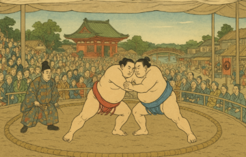 江戸の相撲