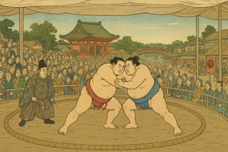 江戸の相撲
