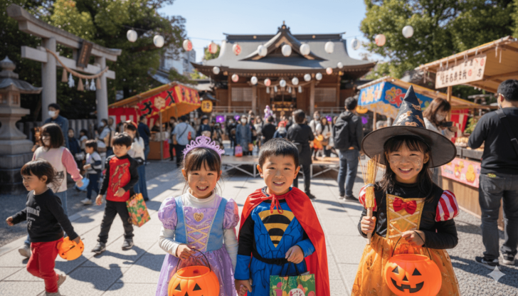 布多天神社ハロウィーン感謝祭