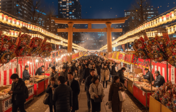 花園神社酉の市