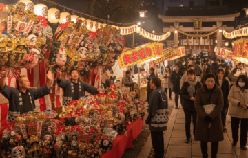目黒大鳥神社の酉の市