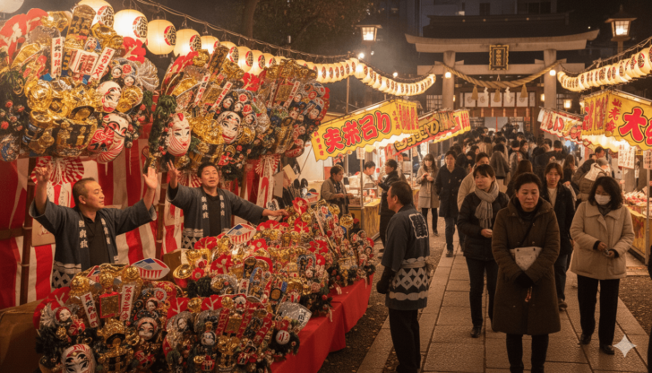 目黒大鳥神社の酉の市