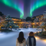 森のオーロラと東京雲海