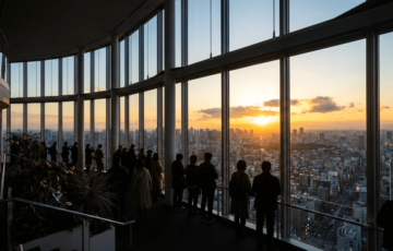 サンシャイン60展望台初日の出