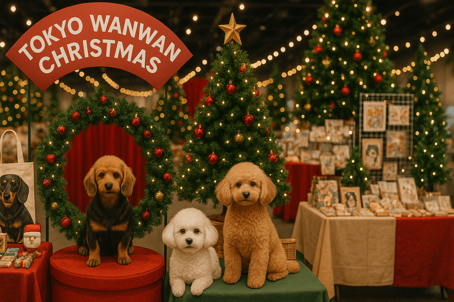 東京わんわんクリスマスで出会う犬グッズ＆フォトスポット紹介 | 地域