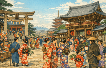 初詣は江戸時代になかった