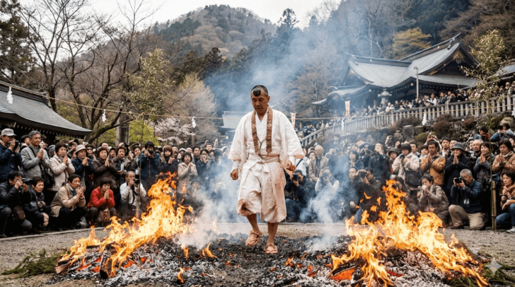 高尾山火渡り祭2026