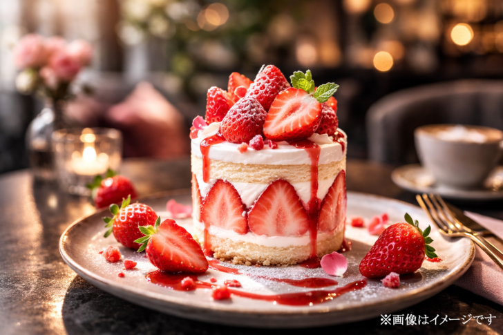 いちごさんどう