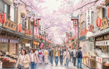 甘酒横丁桜まつり