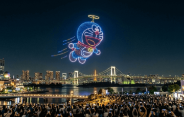 ドラえもん ドローンショー