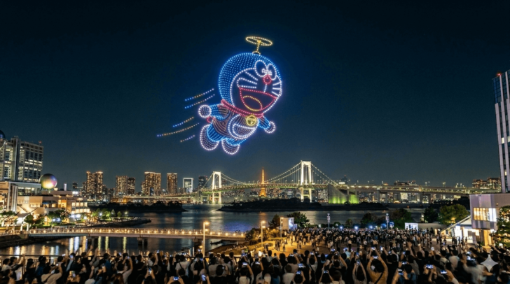 ドラえもん ドローンショー