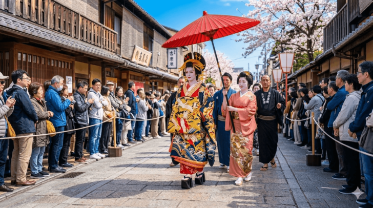 江戸吉原おいらん道中
