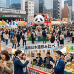 パンダ広場で福島