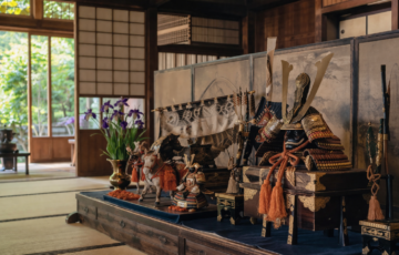 小山家の五月人形たち