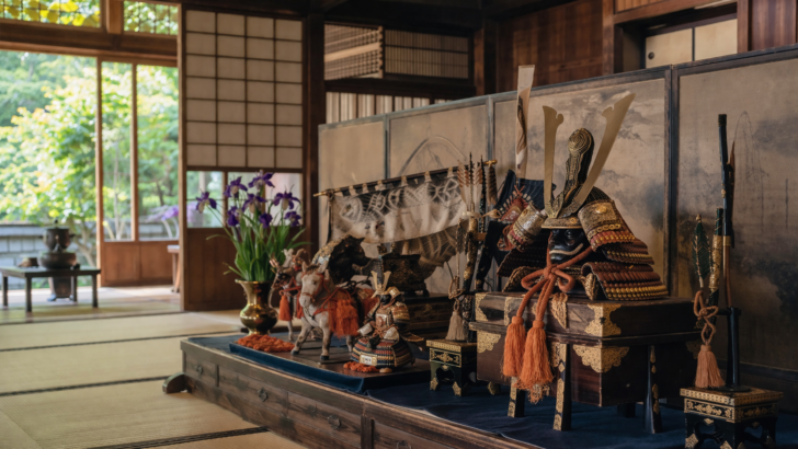 小山家の五月人形たち