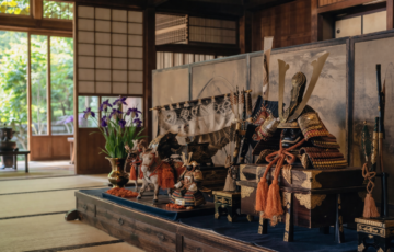 小山家の五月人形たち