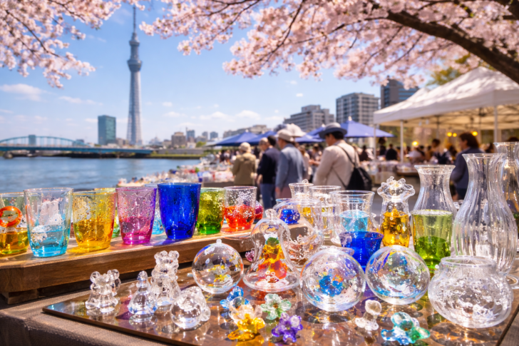 春のすみだガラス市