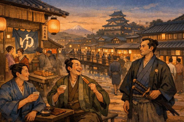 江戸は独身男性の街