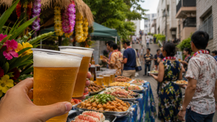ビール坂アロハ祭り