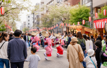 浅草橋紅白マロニエまつり