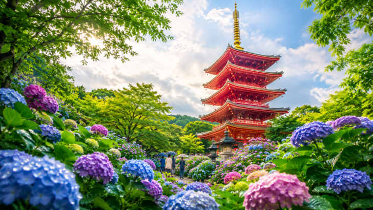 高幡不動尊あじさいまつり