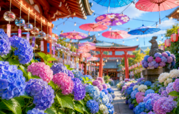 夏のお酉さま　あじさい祭