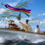 水上祭形代流し