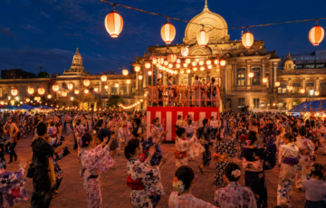 築地本願寺納涼盆踊り大会