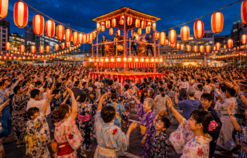 中野駅前大盆踊り大会