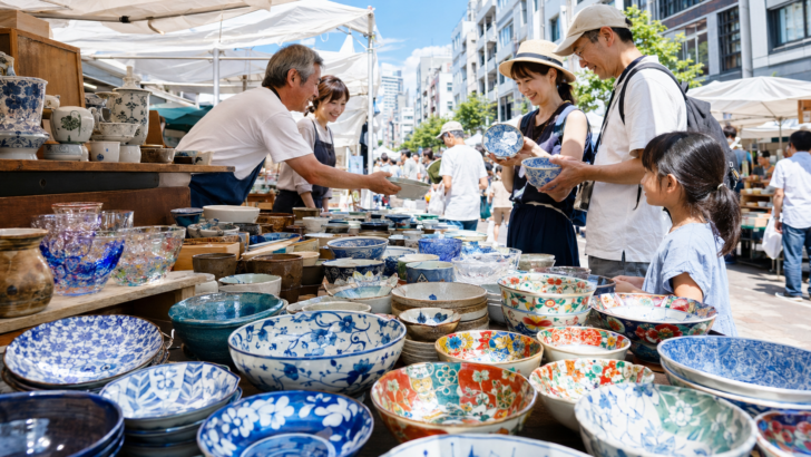 人形町せともの市