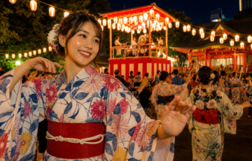 花園神社盆踊り