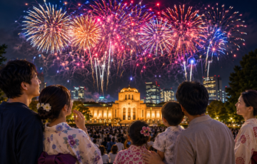神宮外苑花火大会