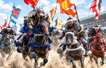 相馬野馬追甲冑競馬