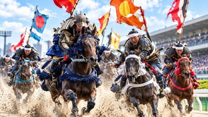 相馬野馬追甲冑競馬