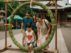 大祓茅の輪くぐりと水上祭